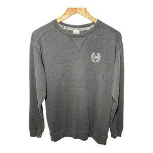 PINK Victoria's Secret Crewneck Sweatshirt Gray Pullover Athleisure Size XS